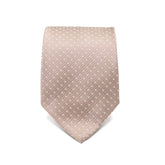 CHAMPAGNE ELEGANCE TIE AND POCKET SQUARE SET